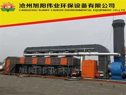 噴漆房廢氣治理-催化燃燒設備-印刷廢氣治理